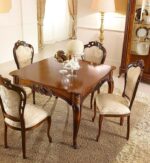 Handcarved Wooden 4 Seater Dining Set RWC DT 1003
