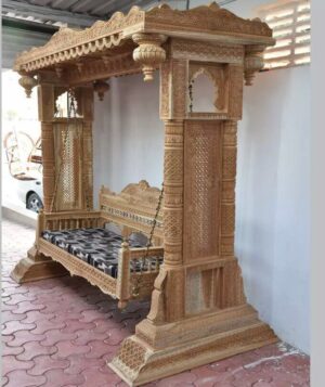 Hand-Carved Wooden Jhoola Indoor RWC SW 1007